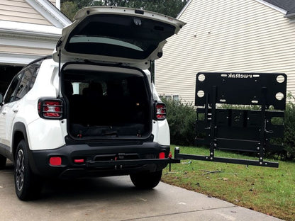 The Gunny Modular Cargo System Cargo Carrier/Bike Rack/Tailgater — Swing Arm Hitch Mount