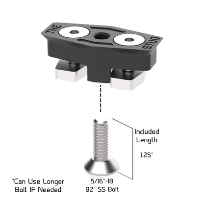 "The Stud" Solid Mount LinQ Tie Down Anchor System for Can Am