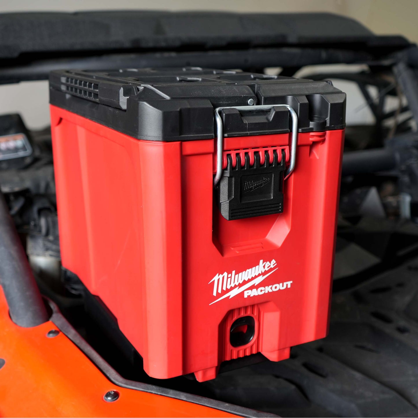 Litt Industries single Milwaukee packout mounts for the can am maverick x3 passengers side or drivers side options best toolbox mounts safe and secure