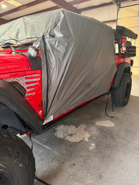 2in1 Trail Cover & Tailgate Tent - Jeep Gladiator
