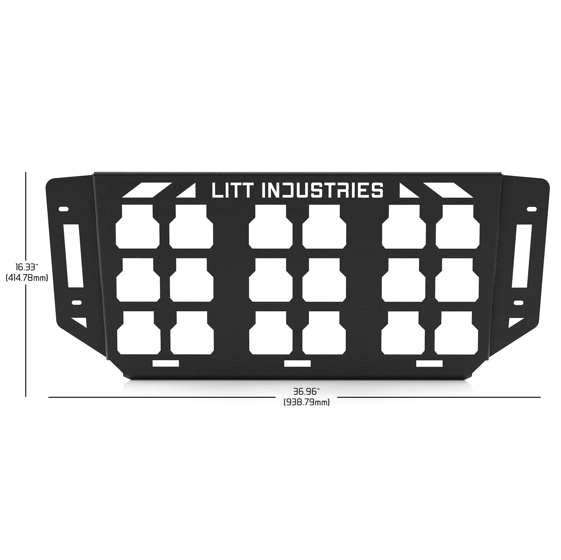 litt industries triple packout mount for the rzr 900