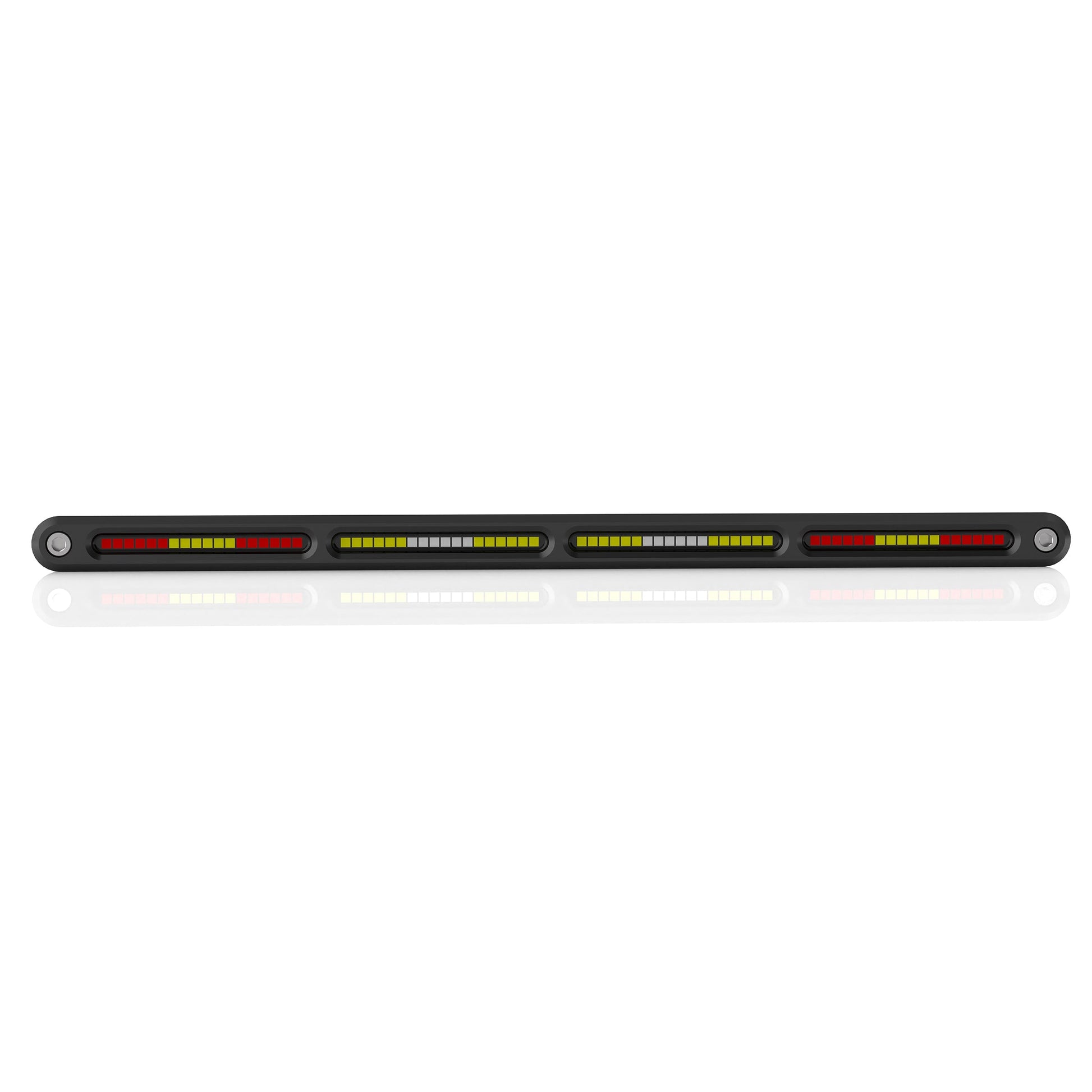 Litt Industries 12 inch slim line chase bars 72 leds red amber or white 2933 lumens best chase bar sleek high quality RZR UTV Polaris Milwaukee x3 off road 