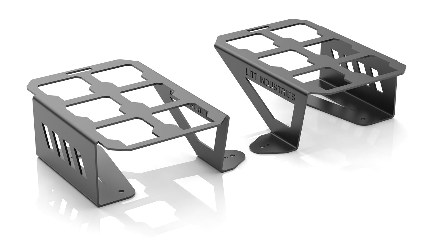 Litt Industries single Milwaukee packout mounts for the can am maverick x3 passengers side or drivers side options best toolbox mounts safe and secure