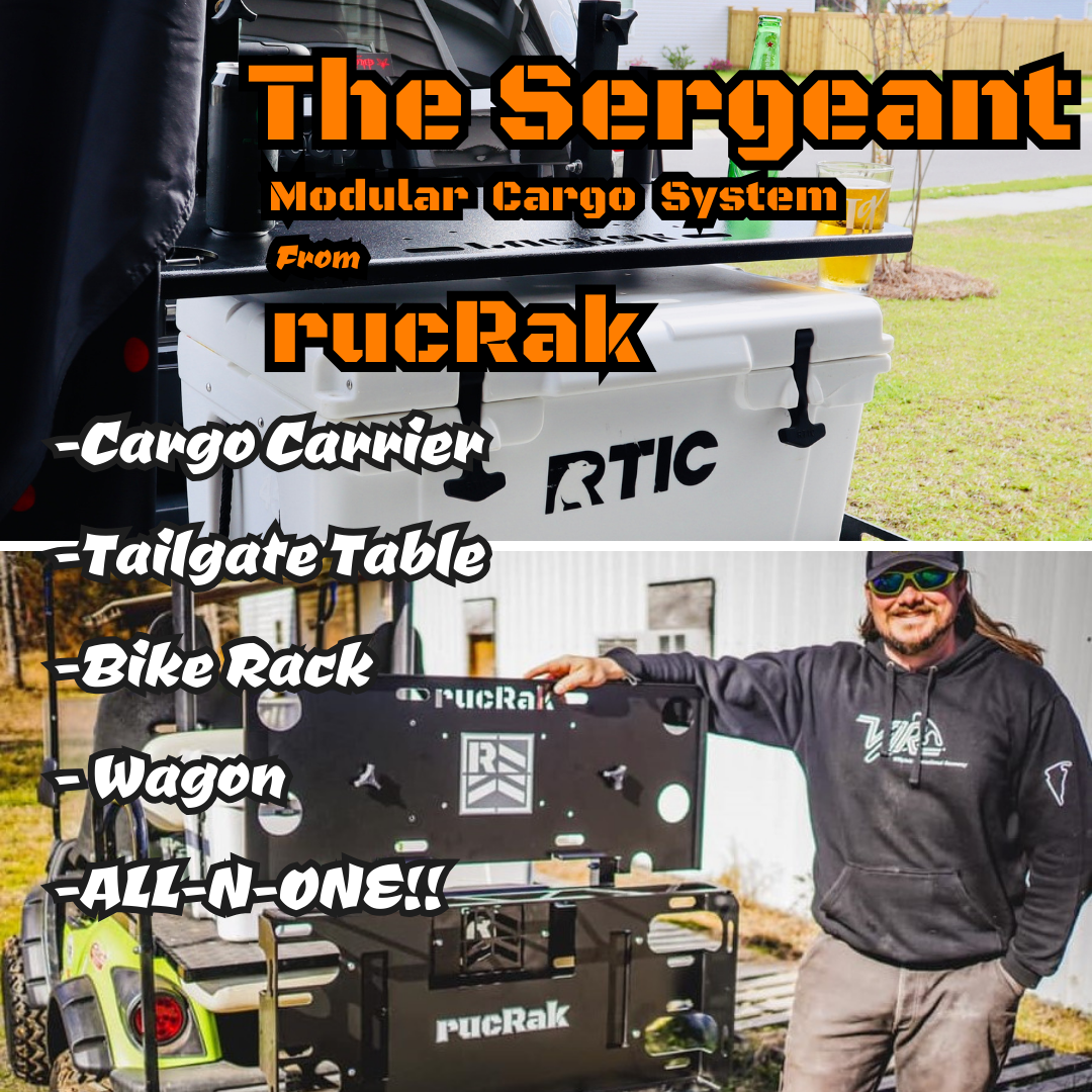 The Sergeant Modular Cargo System Cargo Carrier / Bike Rack – Static Hitch Mount