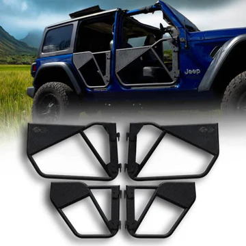 Phantom 4-Door Aluminum Full Tube Doors For Jeep Wrangler & JT 2018 and up