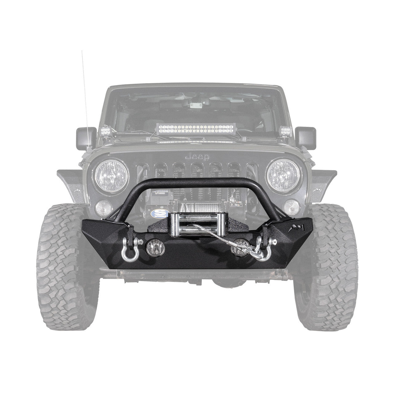 Jeep Wrangler JK Front Bumper Immortal F1