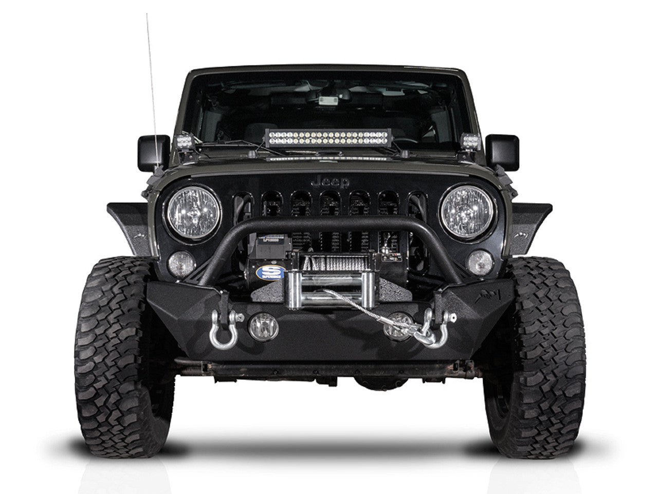 Jeep Wrangler JK Front Bumper Immortal F1