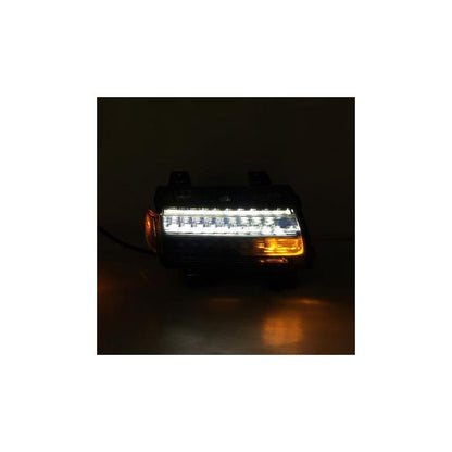 Jeep Wrangler JL/Gladiator JT Smoked LED Fender Light w/ Sequential Turn Signals & Side Marker Light