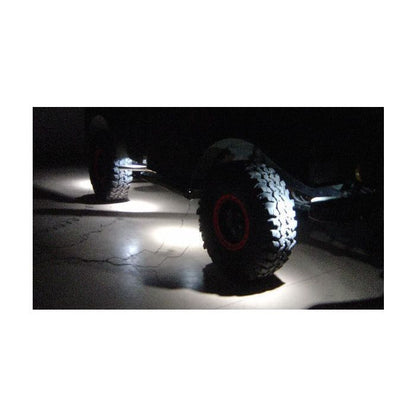 LED Rock Lights 4 Pods Kit White